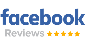 Facebook Reviews five star rating badge for Mossuto Chiropractic